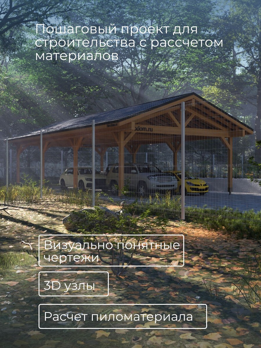 Проект навеса / HDN5 — фото 2