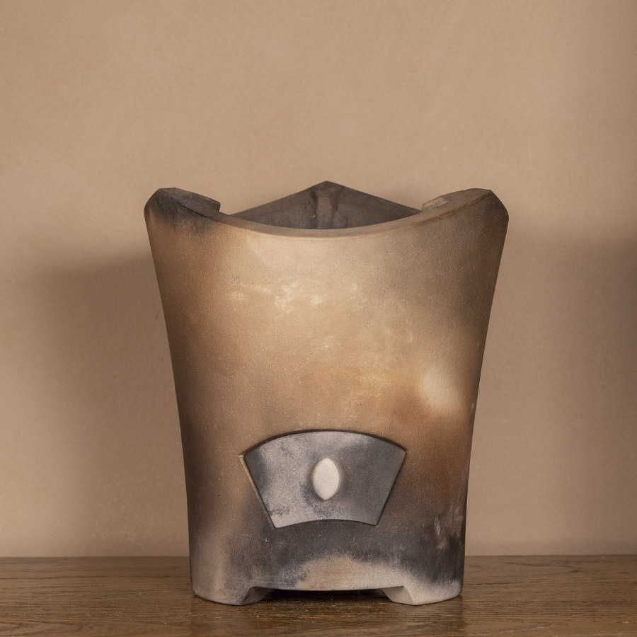 Угольная печь Наньфэн от мастерской братьев Гуань винтажная