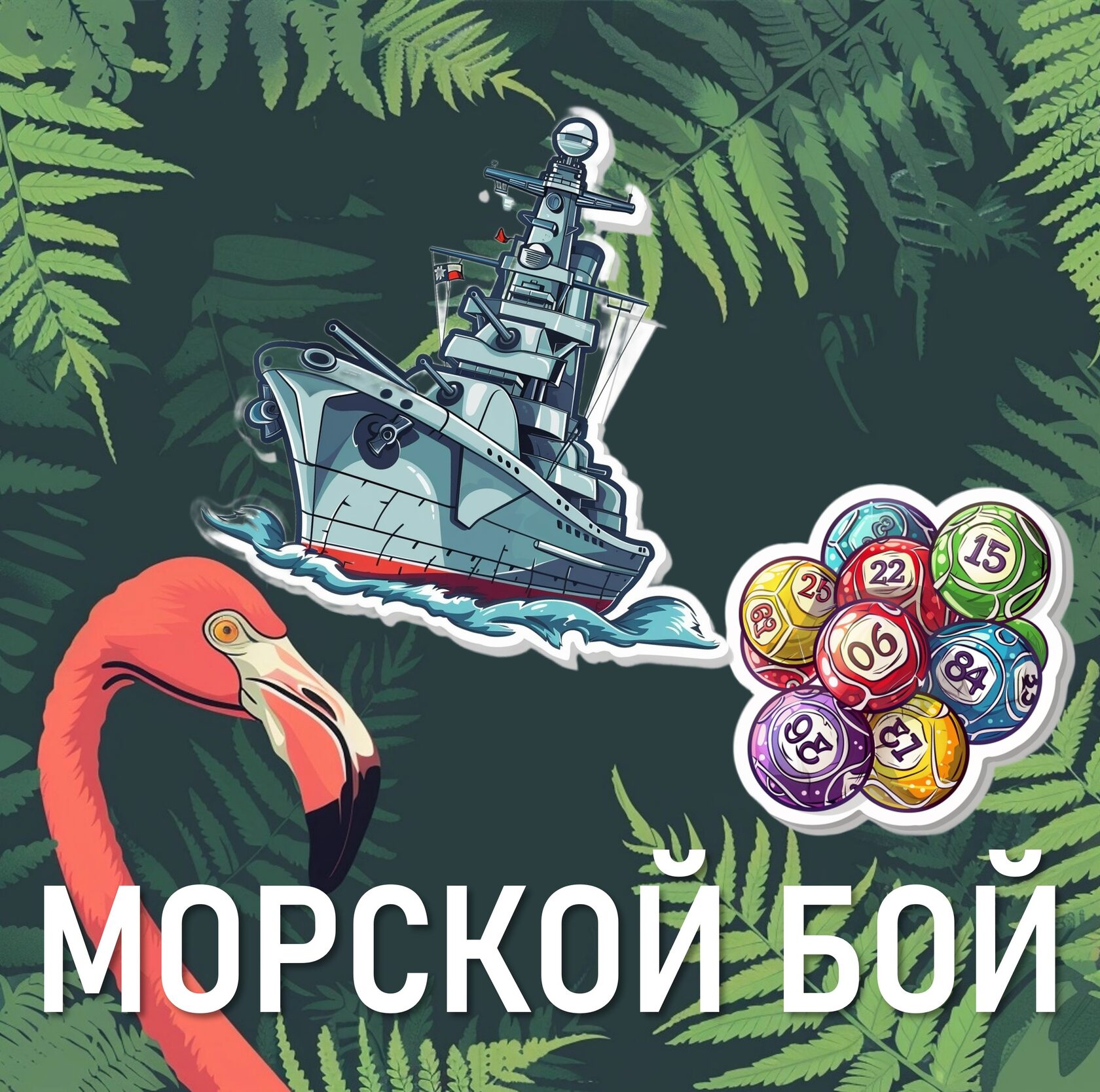 Морской бой. Игра БИНГО ~ 20 мин. Для компании.