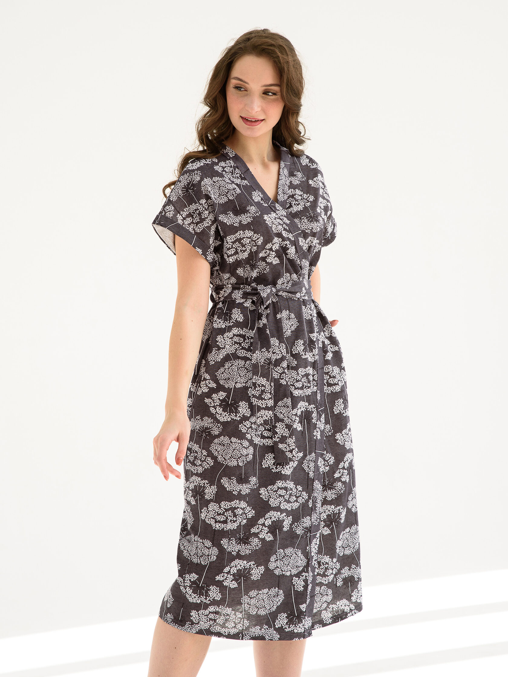 
Халат женский "Луговые цветы"