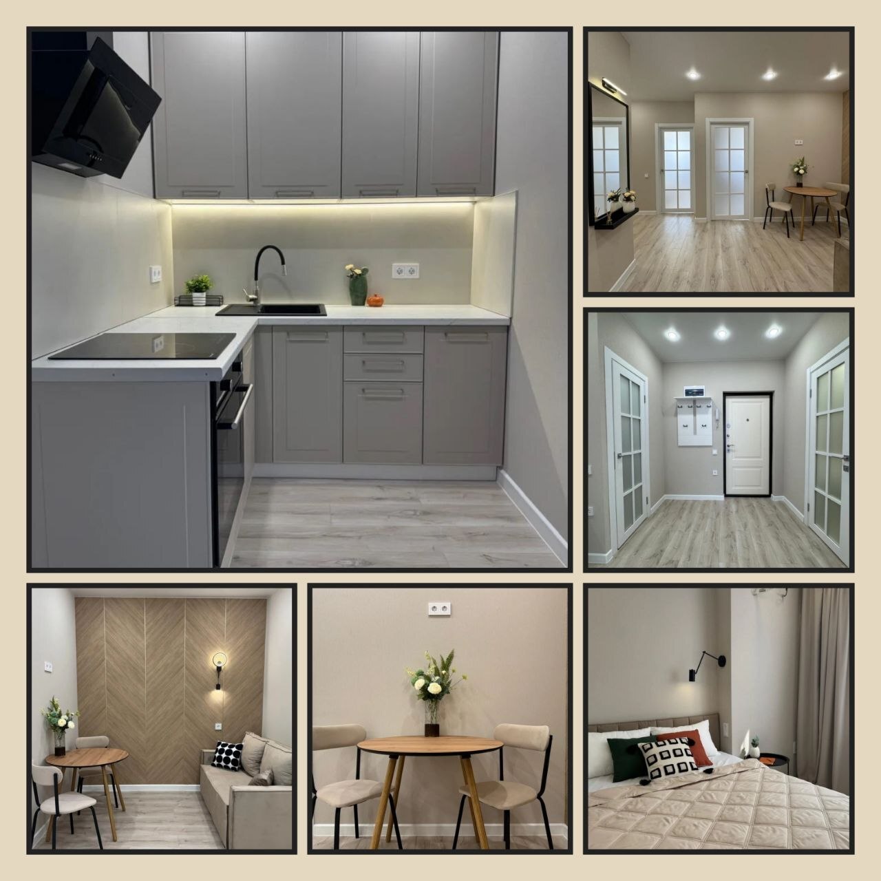 1-комнатная квартира, 40 м², ЖК Инсити · П. Краснодарский