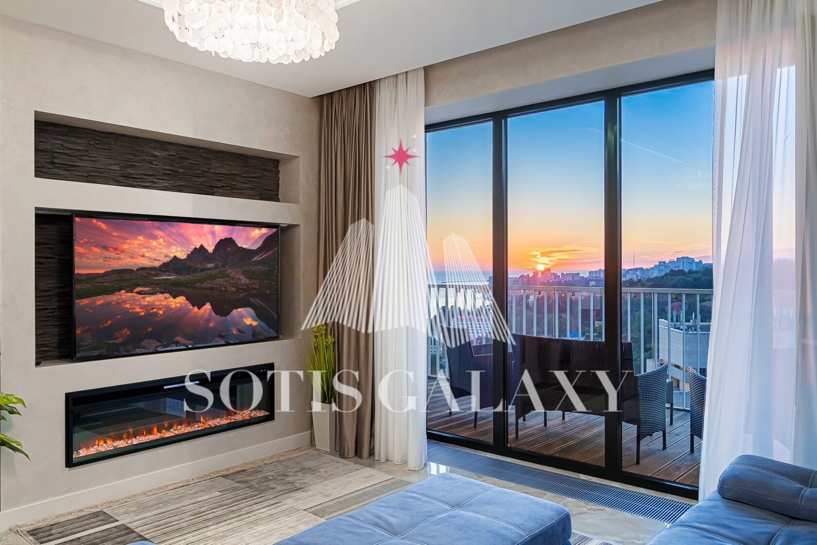 Апартаменты 110 м² · люкс Актёр Гэлакси Сочи аренда