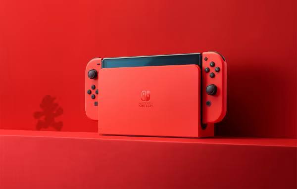 Nintendo Switch OLED Mario Red | ikstrade store