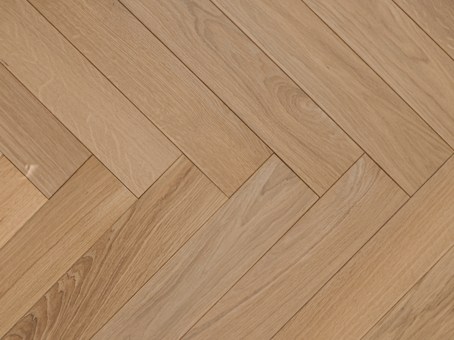 Инженерная доска AlixFloor Английская елка Дуб кремовый матовый ALX1022HB