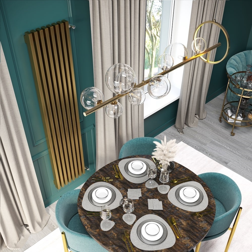 Вертикальный радиатор ЦДМ Costola V 60х30 цвет RAL - CDM (ЦДМ)