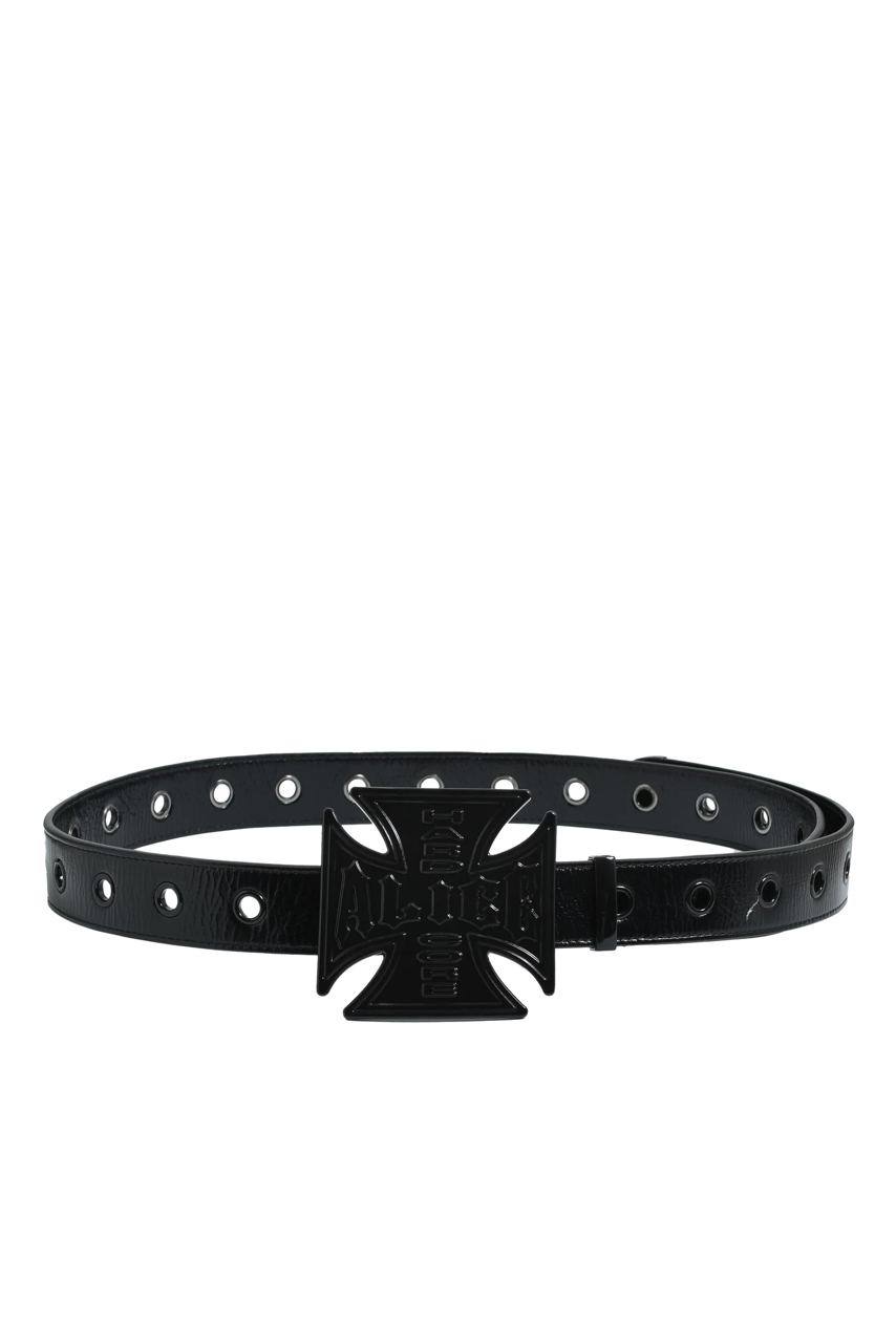 ALICE HOLLYWOOD ベルド Alice Hollywood Black Blistered Belt