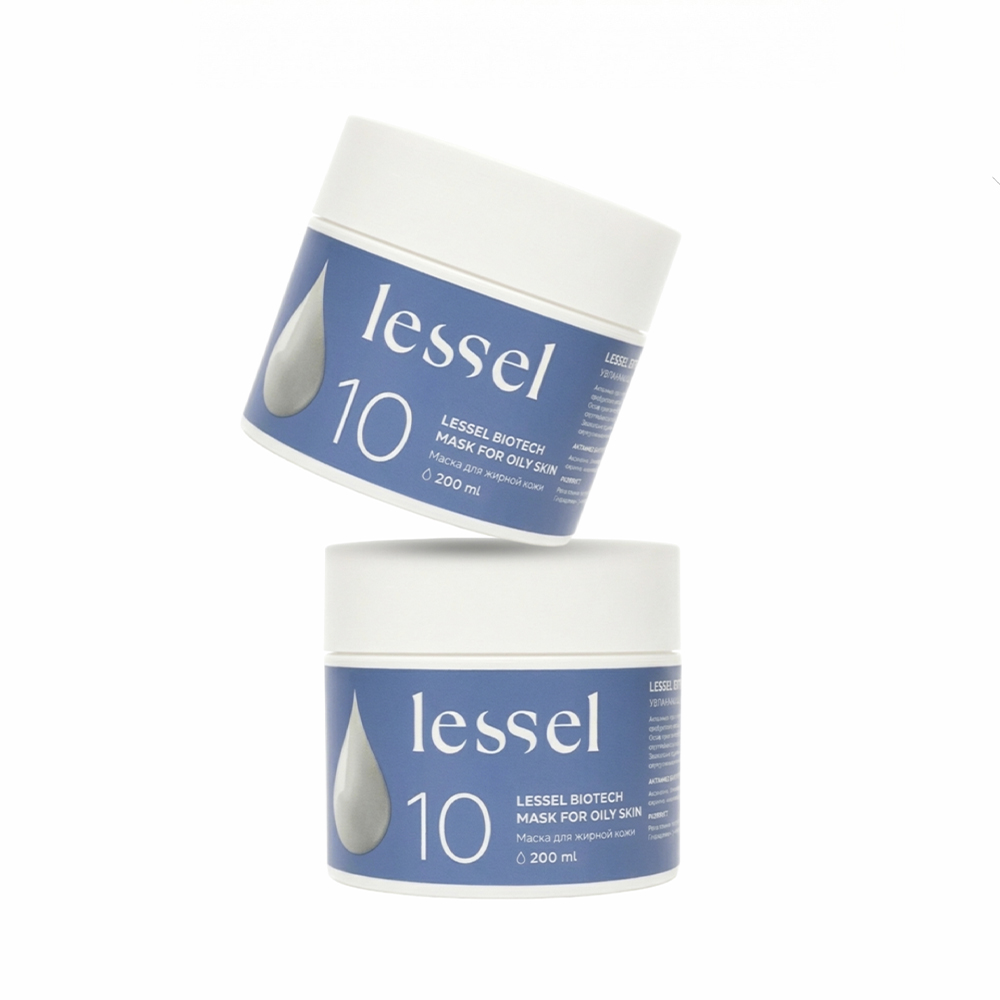 LESSEL BIOTECH MASK FOR OILY SKIN №10