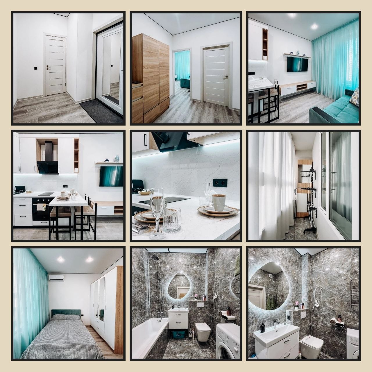 1-комнатная квартира, 35 м², ЖК Фонтаны · ЧМР