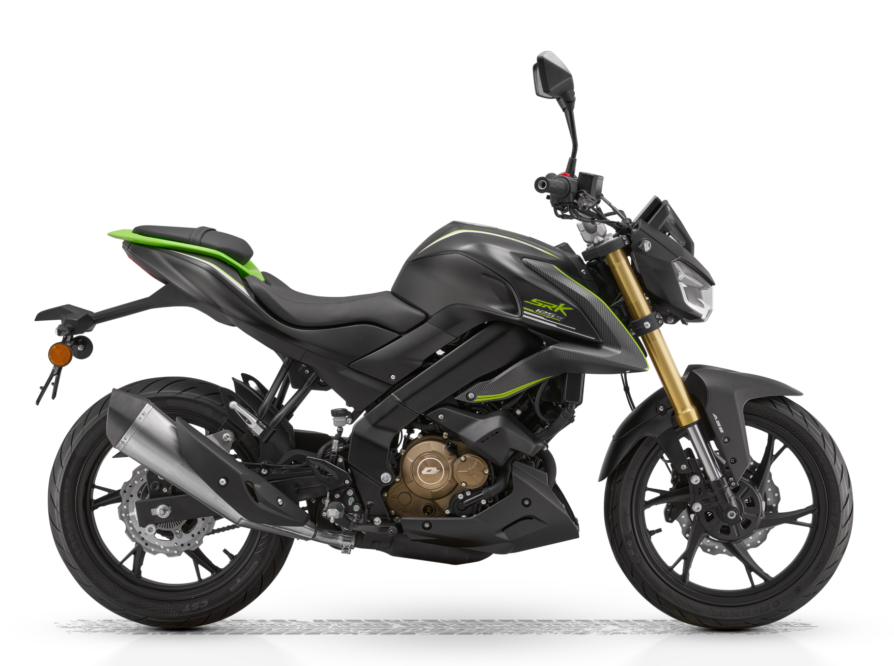 QJMOTOR SRK 125 S, темно-серый