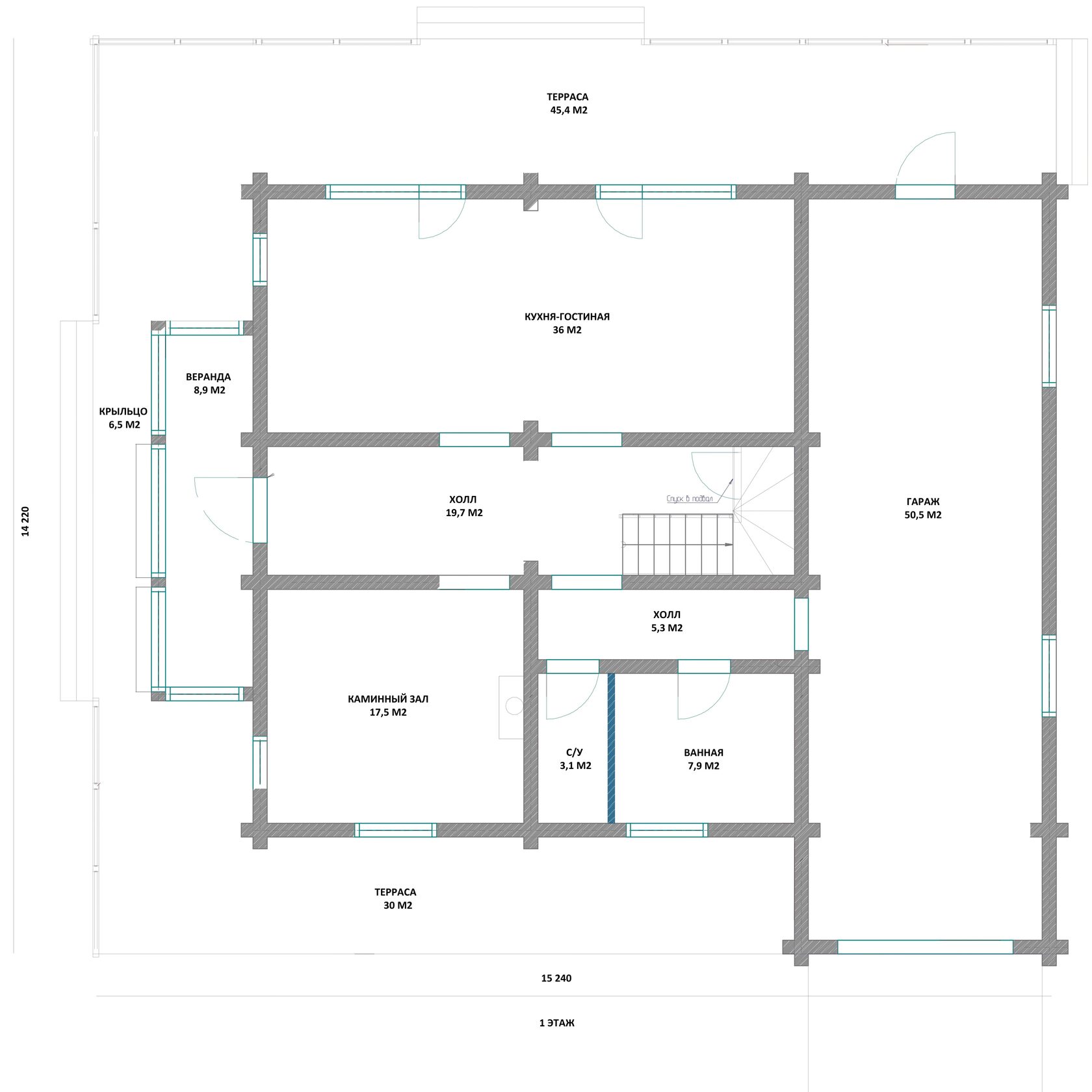 Дом в Слюдянке — фотография 10 из портфолио Root House