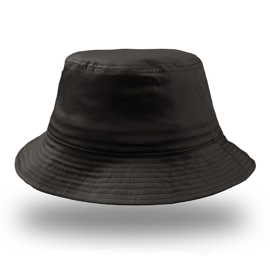 Панама BUCKET COTTON, черный — фото 1