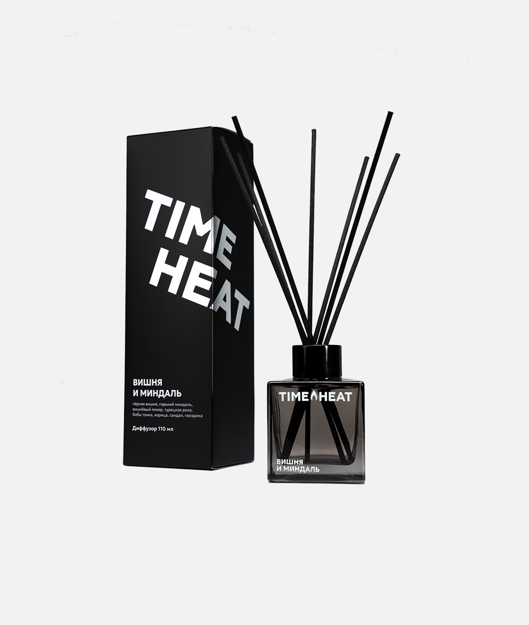 Ароматический диффузор TIME HEAT Вишня и миндаль 110 мл