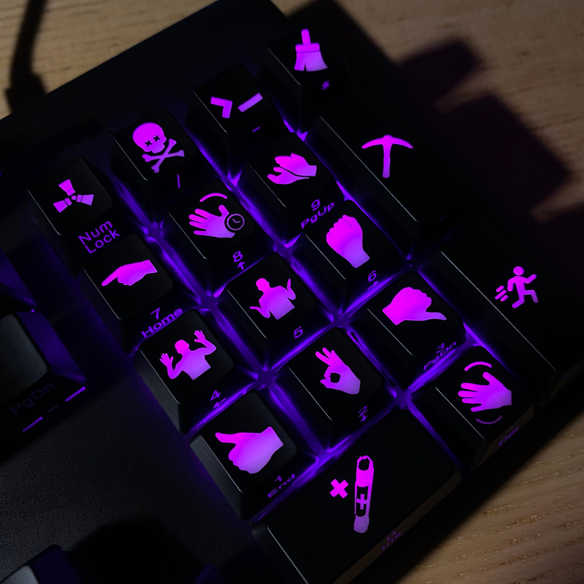 Rust Keyboard Caps Кастомные кейкапы Rust
