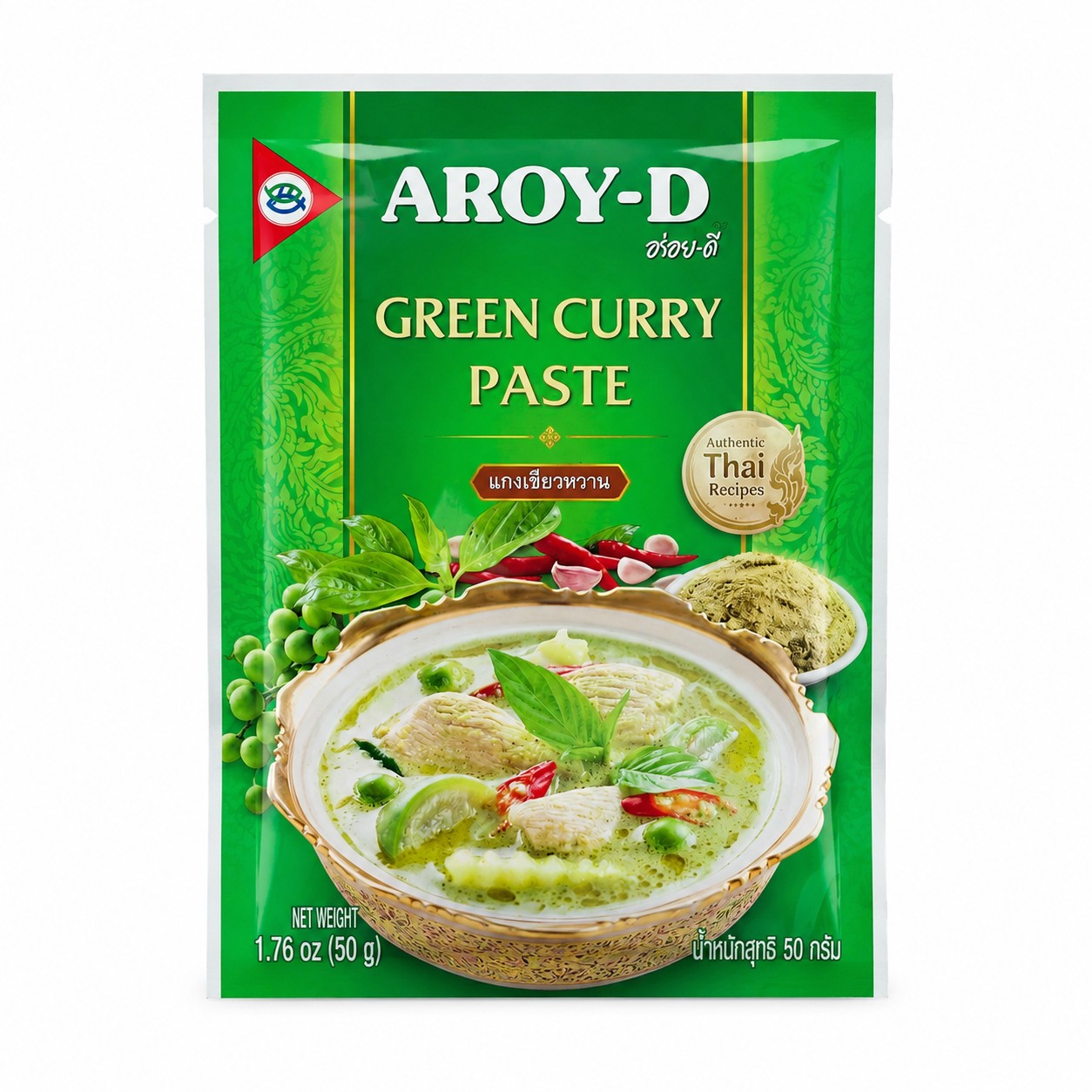 Паста Карри зеленая AROY-D 50 г