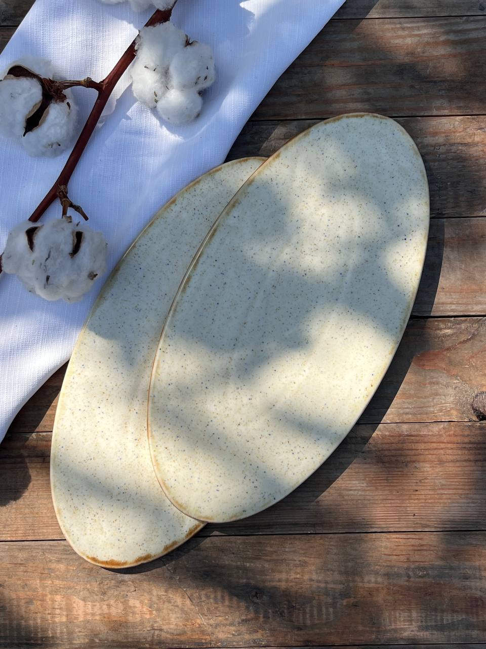 Тарілка для подачі Surf Карамель