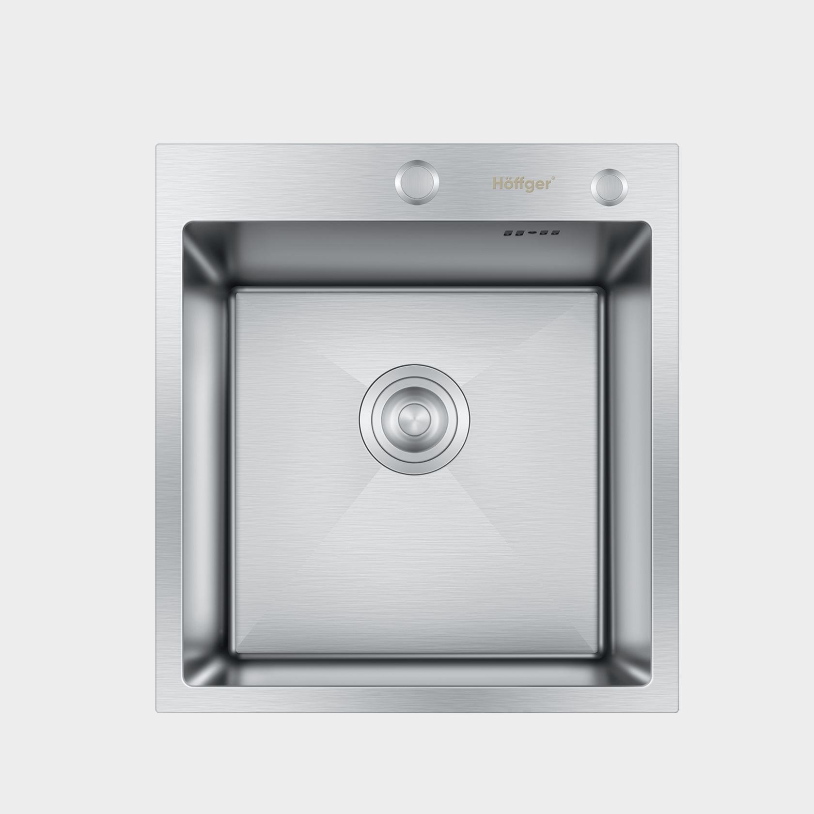 Мойка для кухни Hoffger 7850-L Black (Чёрная)