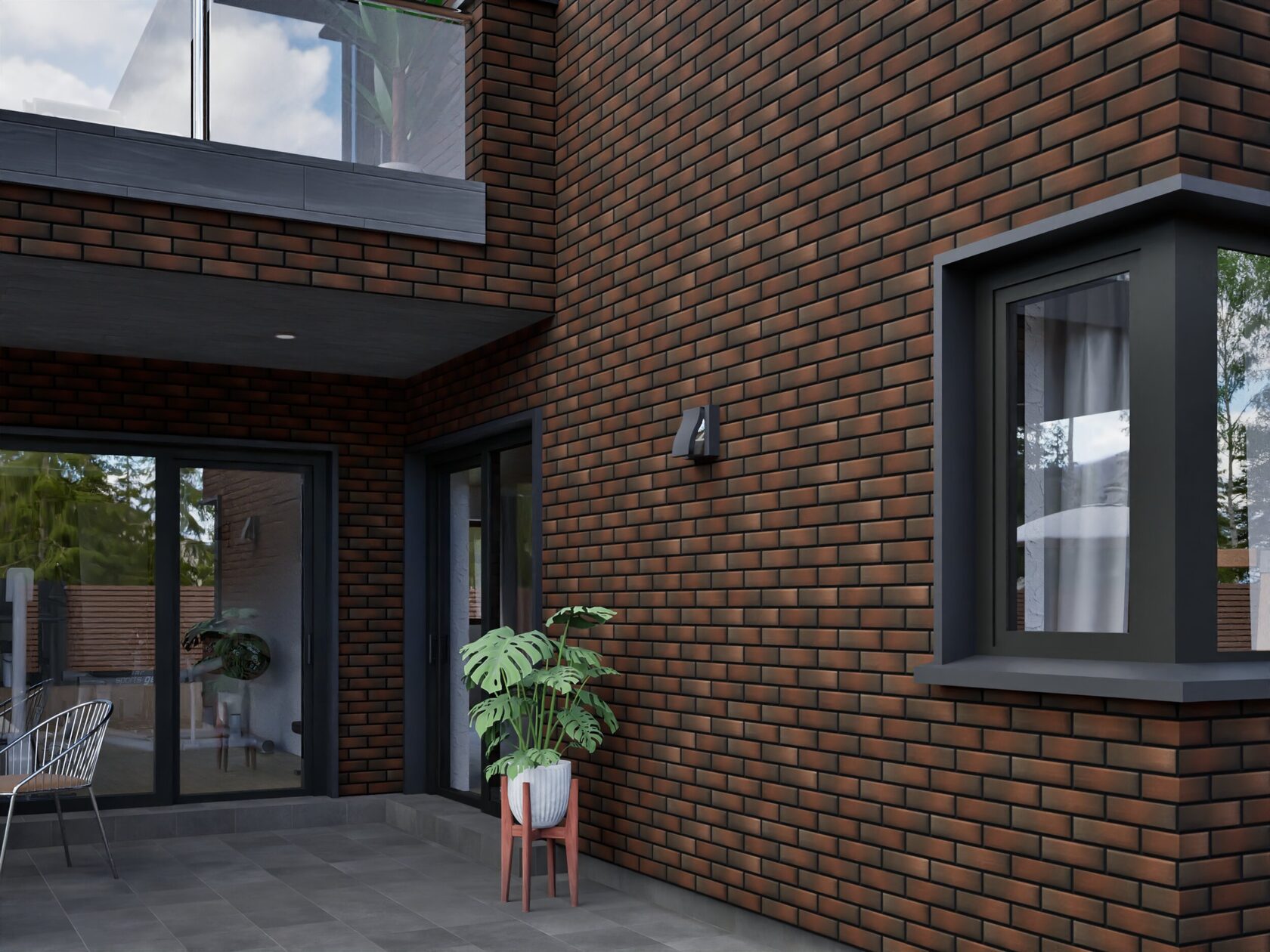 Термопанель Paradyz Cloud Brown Elewacja — фото 11