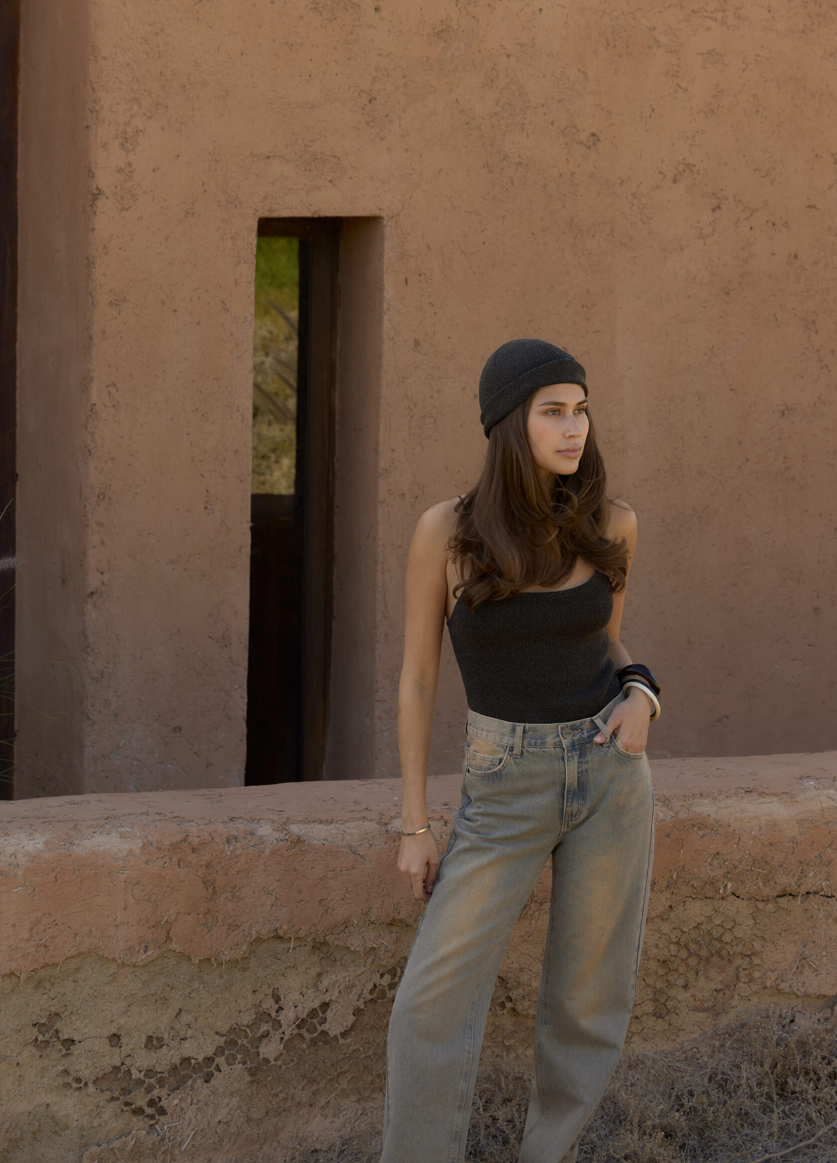 

Льняной топ Sahara - Коричневый, Brown;коричневый