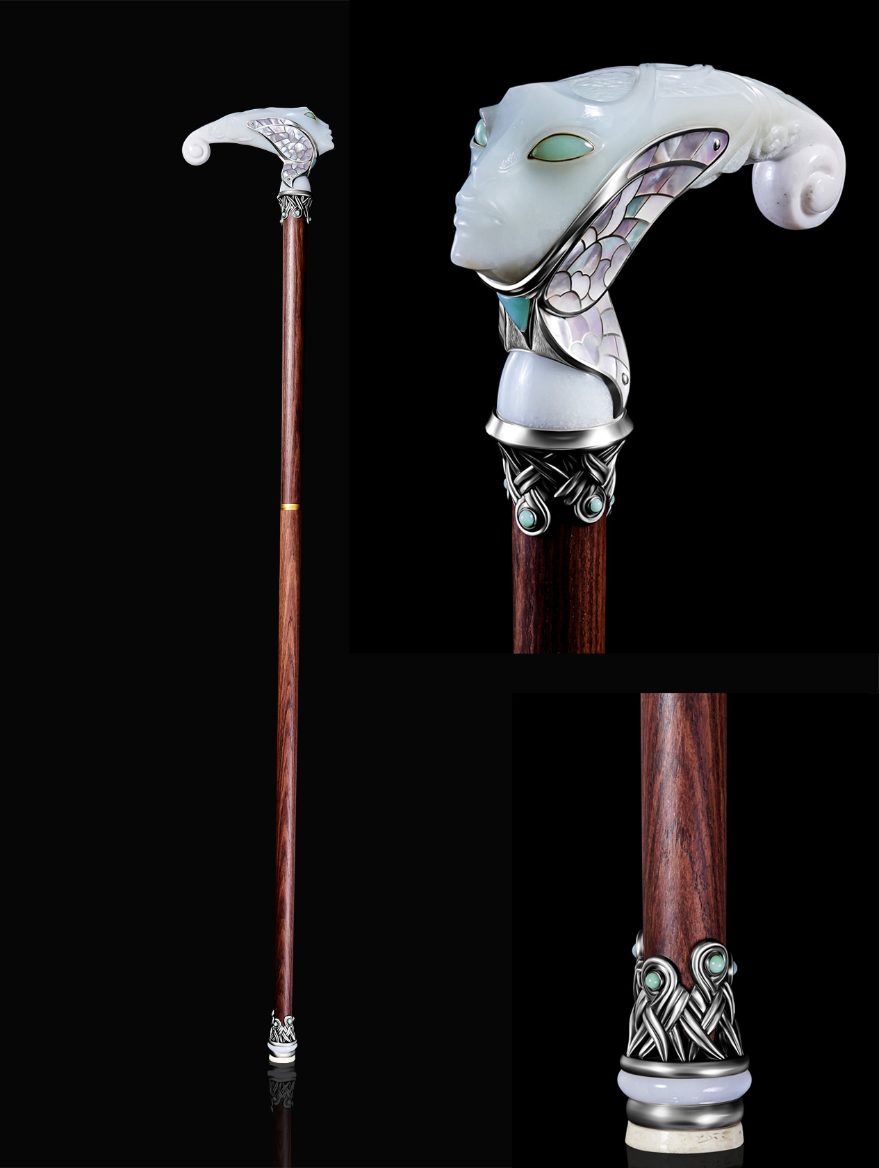 Трость женская