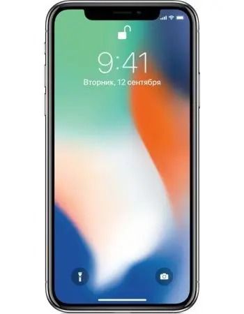 Apple iPhone X 64 ГБ Серебристый