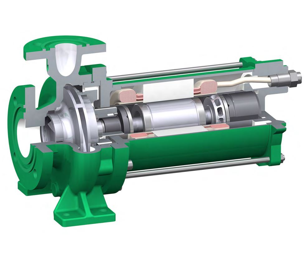 HERMETIC CNF 40-160 - насос для аммиака, фреона и СО2
