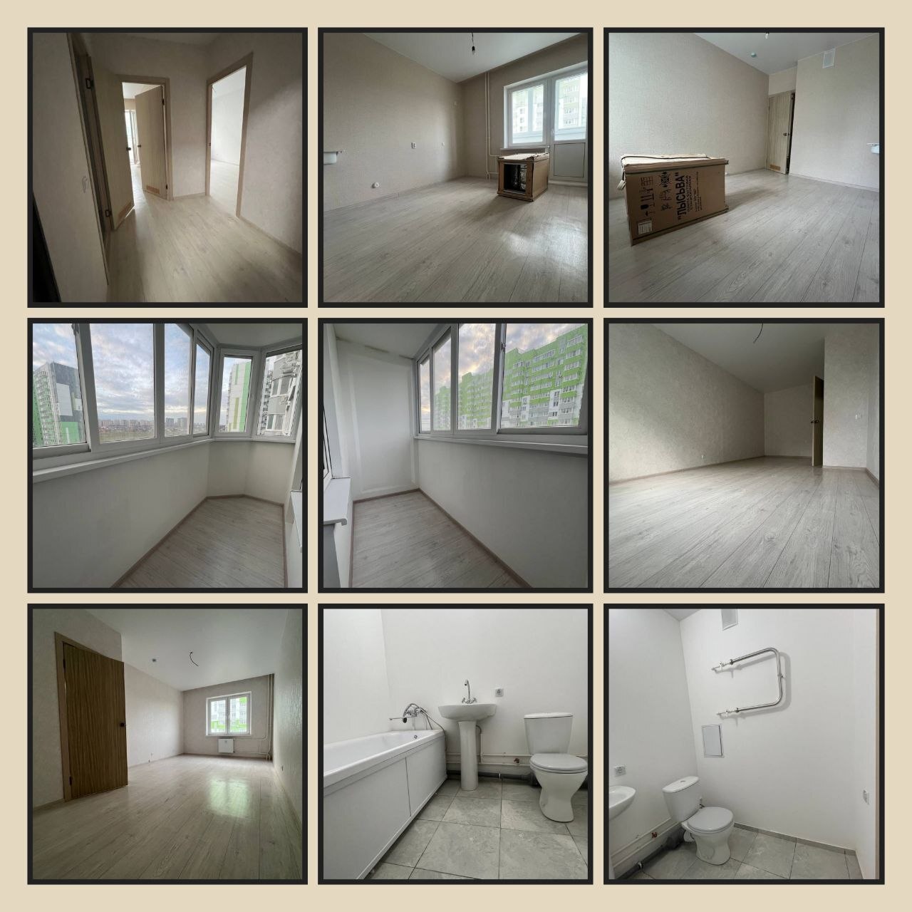 1-комнатная квартира, 38 м², ЖК 6 Квартал · Восточка