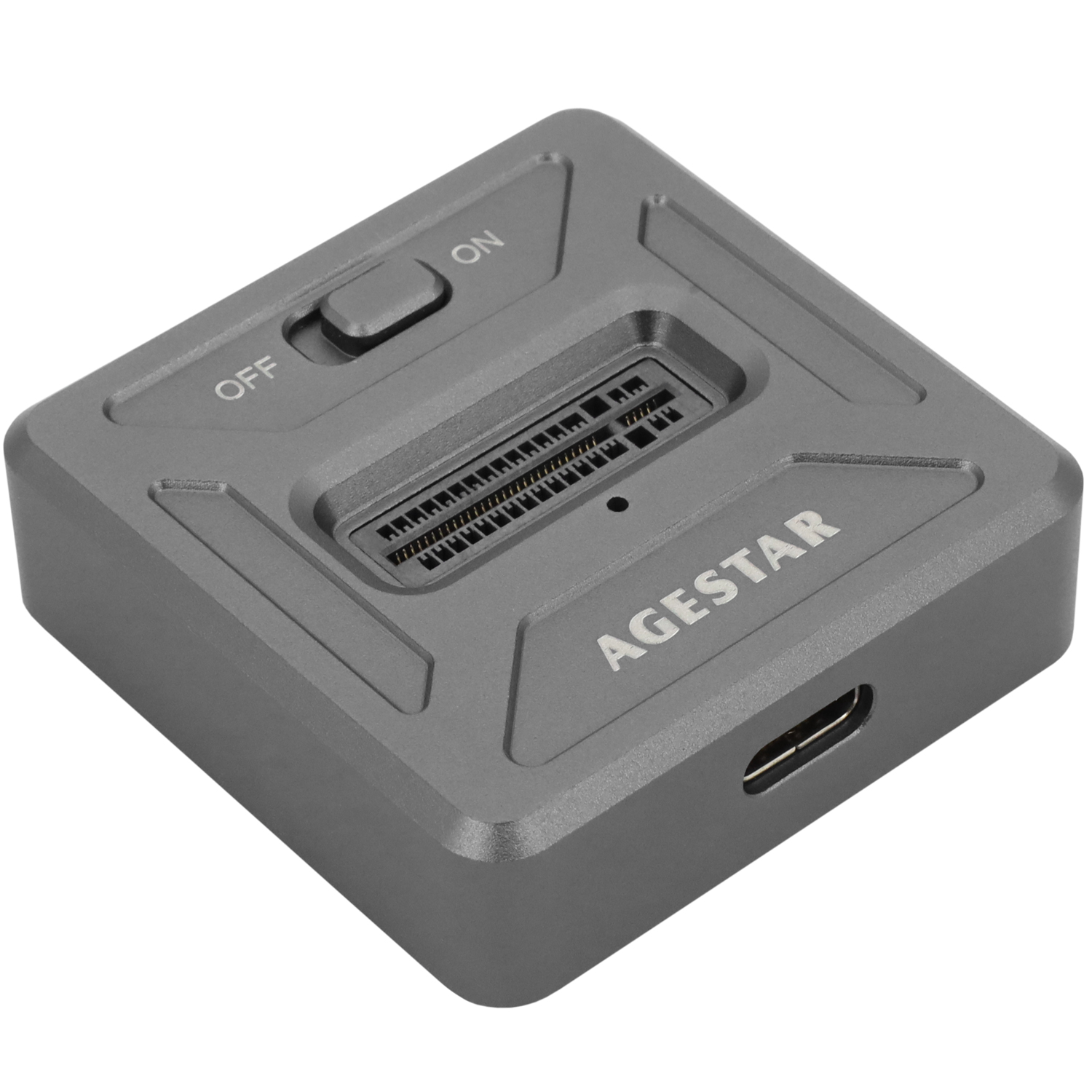 Agestar 31cbnv1c. Док-станция AGESTAR 31cbnv1c (Gray). AGESTAR 31cbnv1c (Gray) USB 3.1, алюминий, серый.