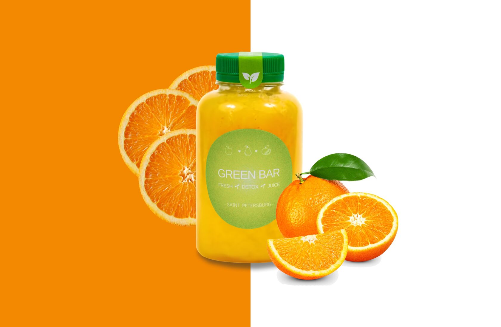 Апельсиновый свежевыжатый сок 590 руб с доставкой по Санкт-Петербургу ...