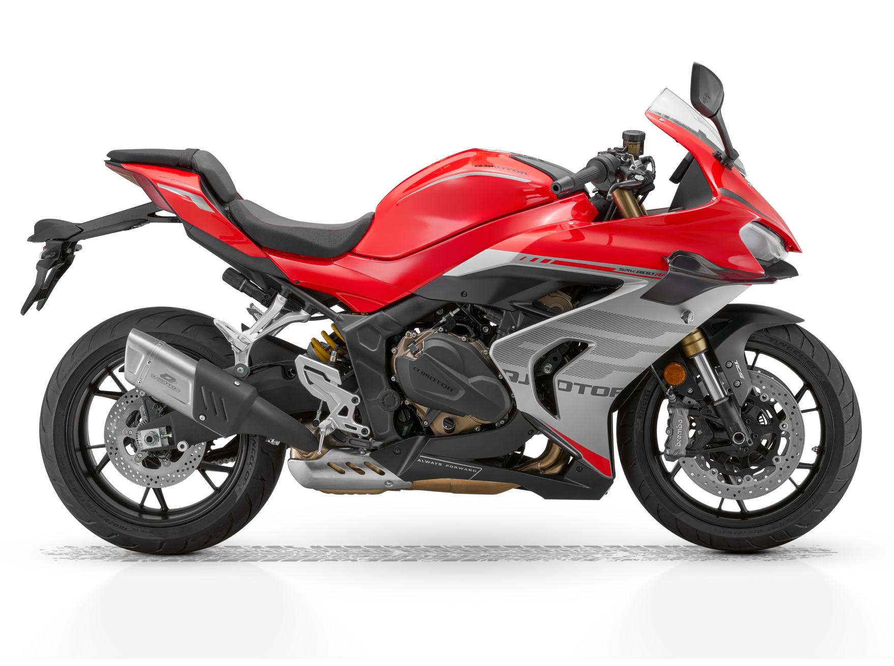 QJMOTOR SRK 800 RR, красно-серый