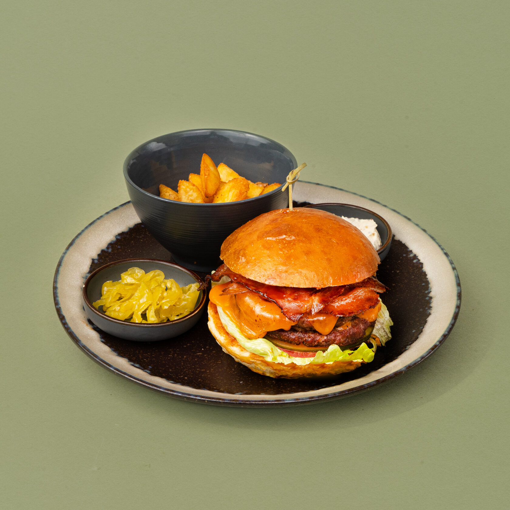 Фитнес бургер из телятины