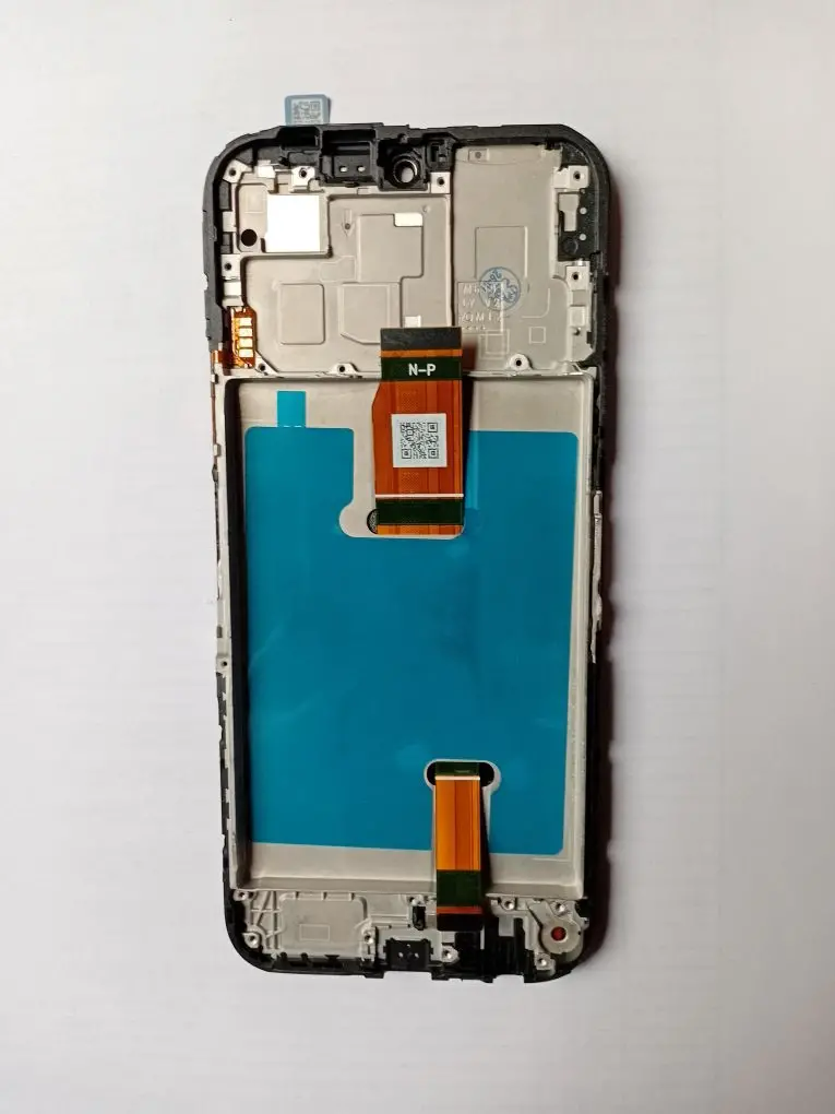 Дисплей с тачскрином Huawei Honor X6C 100% ориг. В рамке БЕЗ АКБ черный