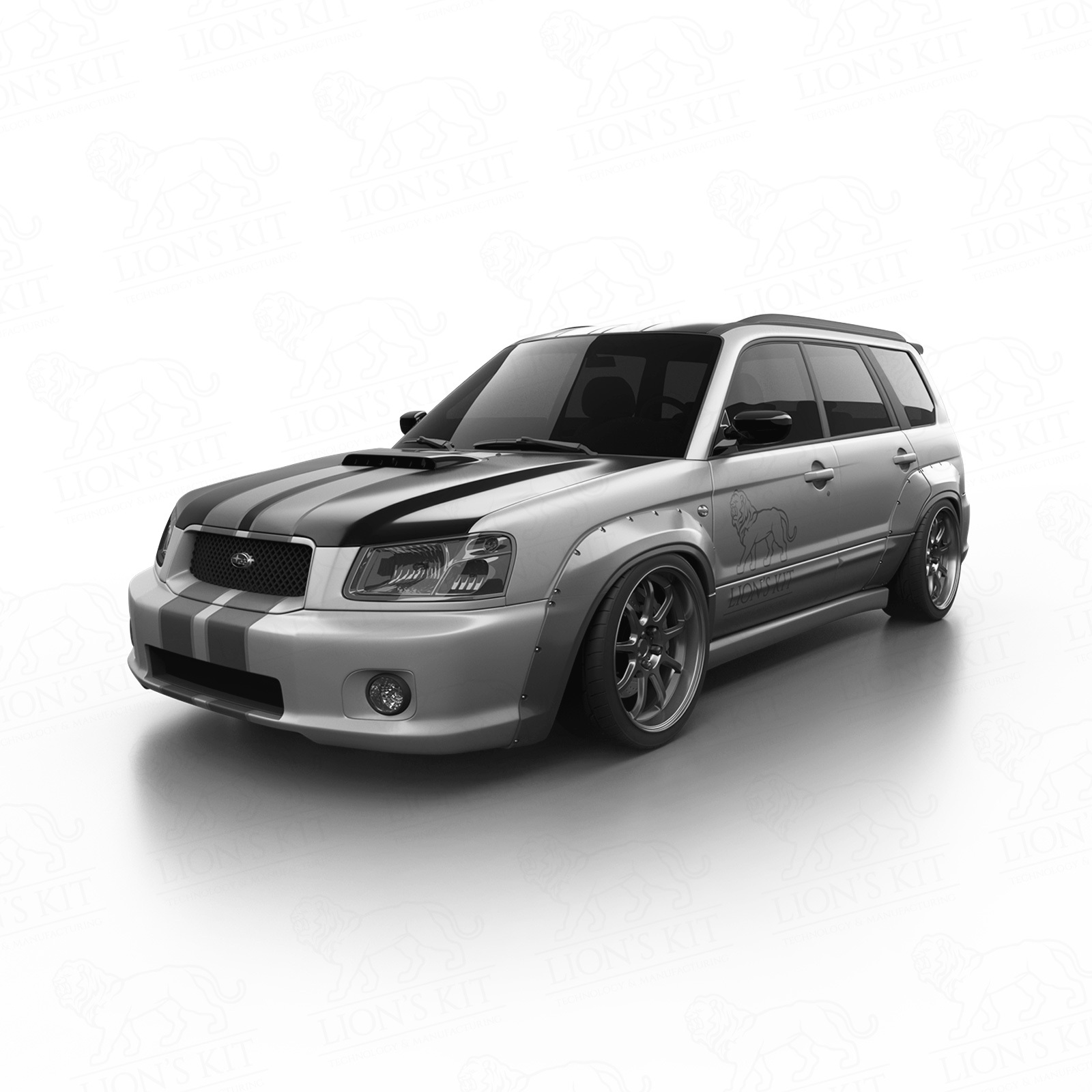 Subaru forester xt body kit top