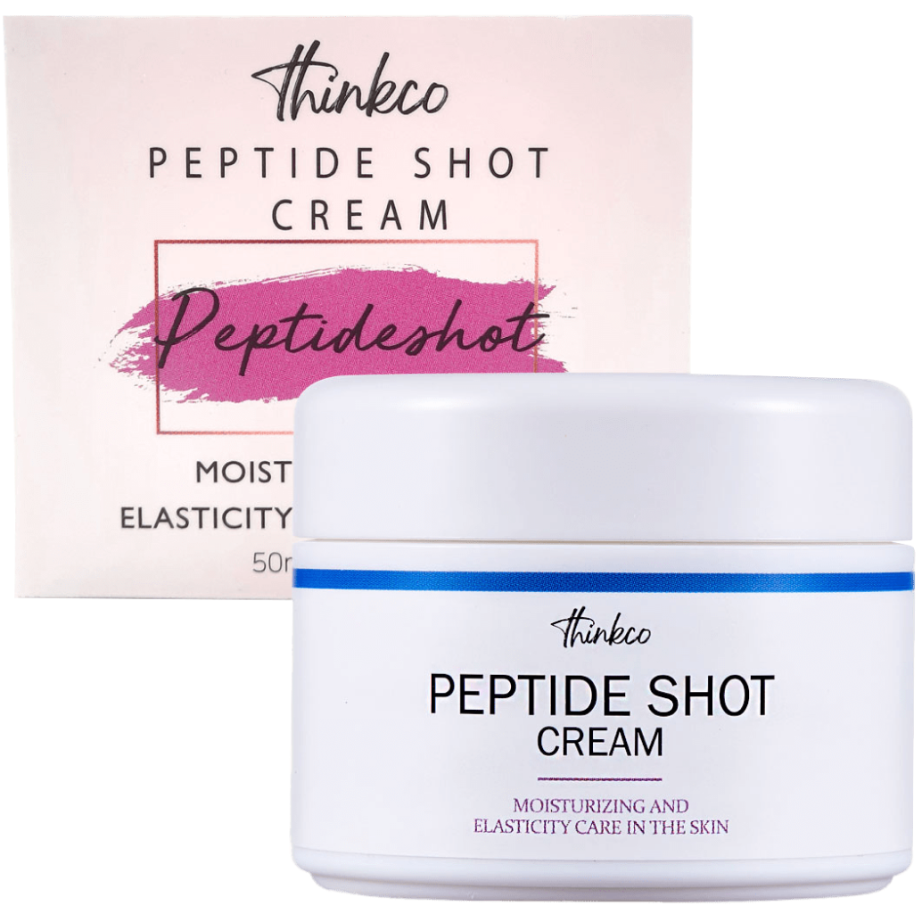 Омолаживающий крем для лица с пептидами Peptide Shot Cream, 50 мл - Thinkco