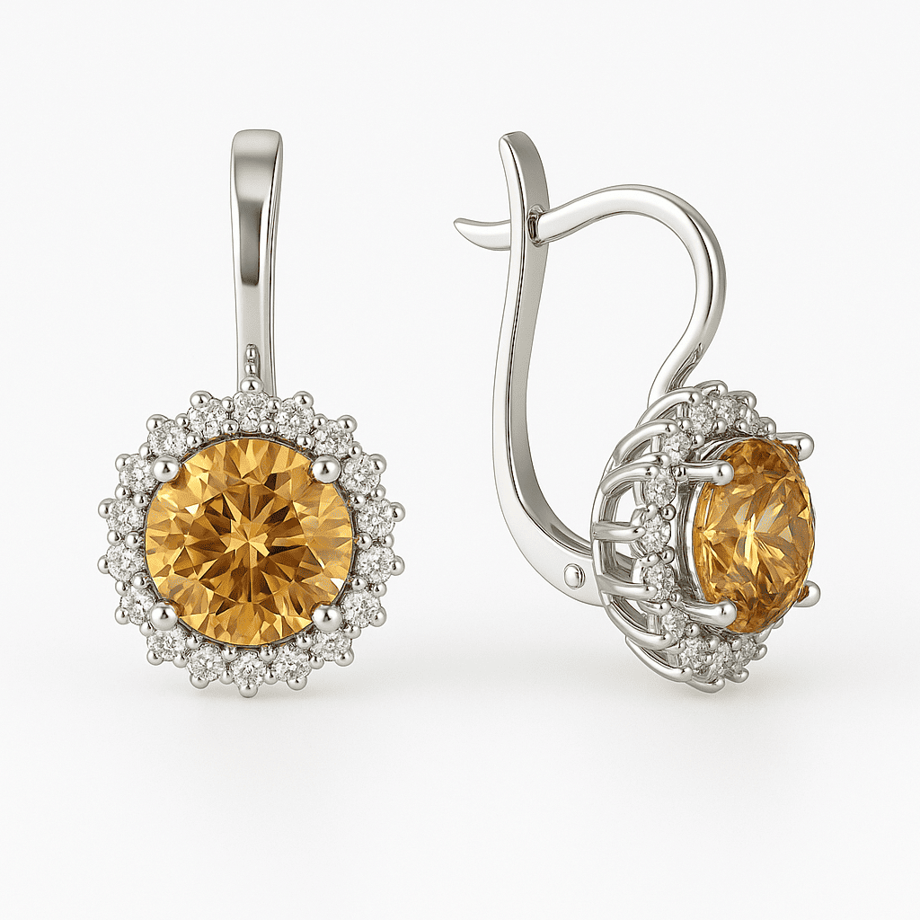 Фианит шампань