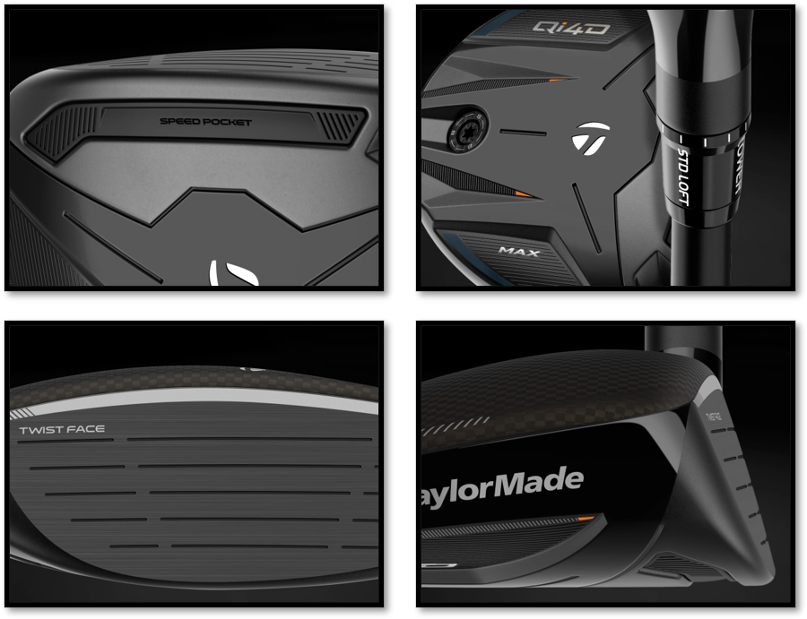 Технология женского вуда TaylorMade Qi4D Max