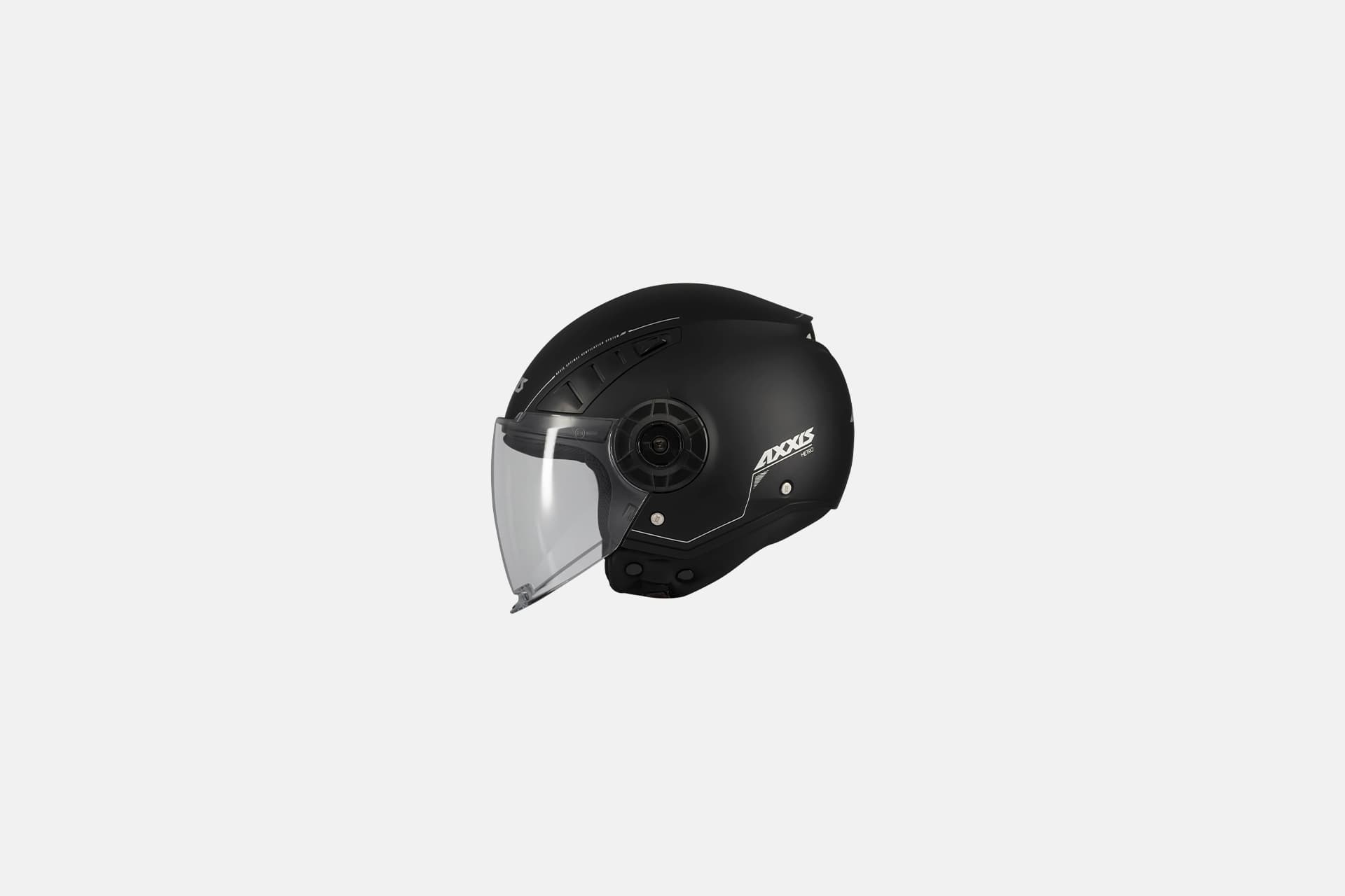 Экипировка Шлем AXXIS OF513B METRO S SOLID V2 A1 NEGRO MATE