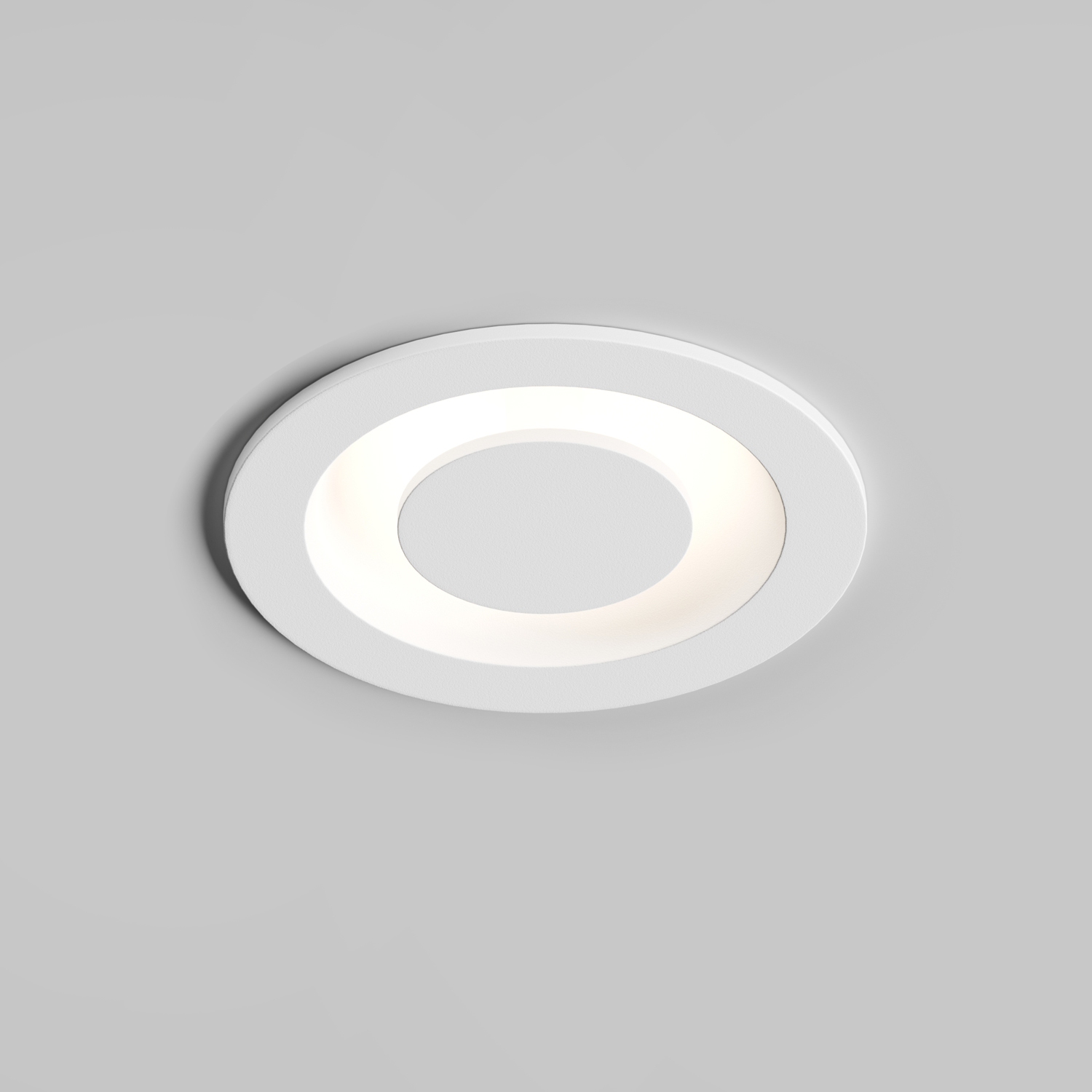 Встраиваемый светильник LED 3000 белый алюминий Denkirs DK2500-WH DK2500-WH