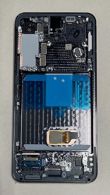 Дисплей с тачскрином Samsung (Самсунг) S22 / S901 (сервисный 100% оригинал) (черный) с рамкой