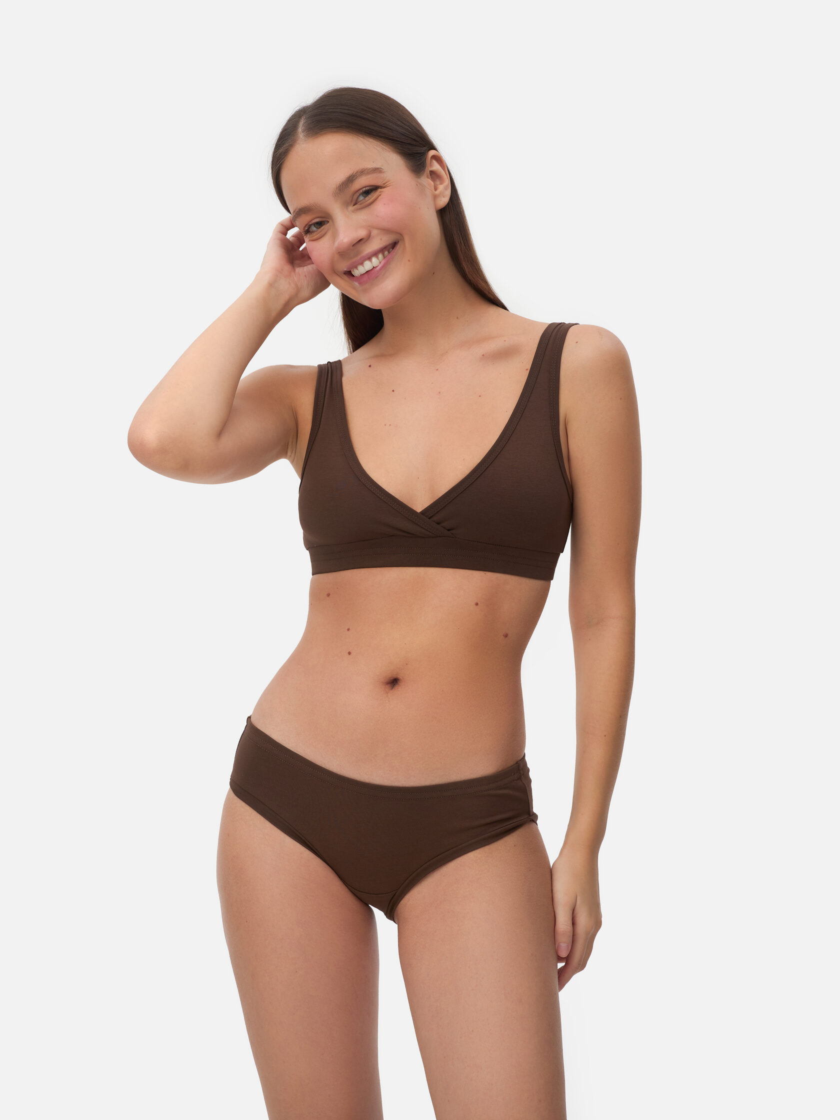BILINGUA LADIES: Низкие трусы Brownie