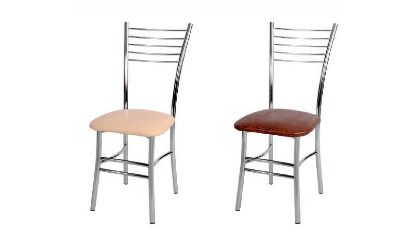 стулья для кухни с хромированными ножками