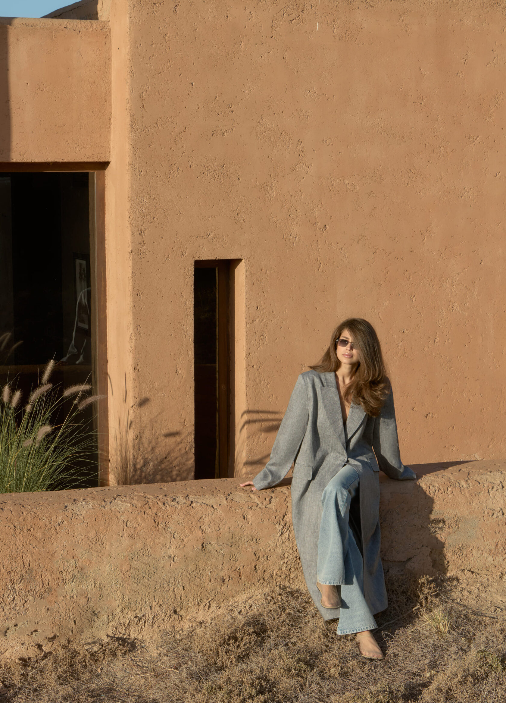 

Пальто изо льна - Чёрный, Black;чёрный