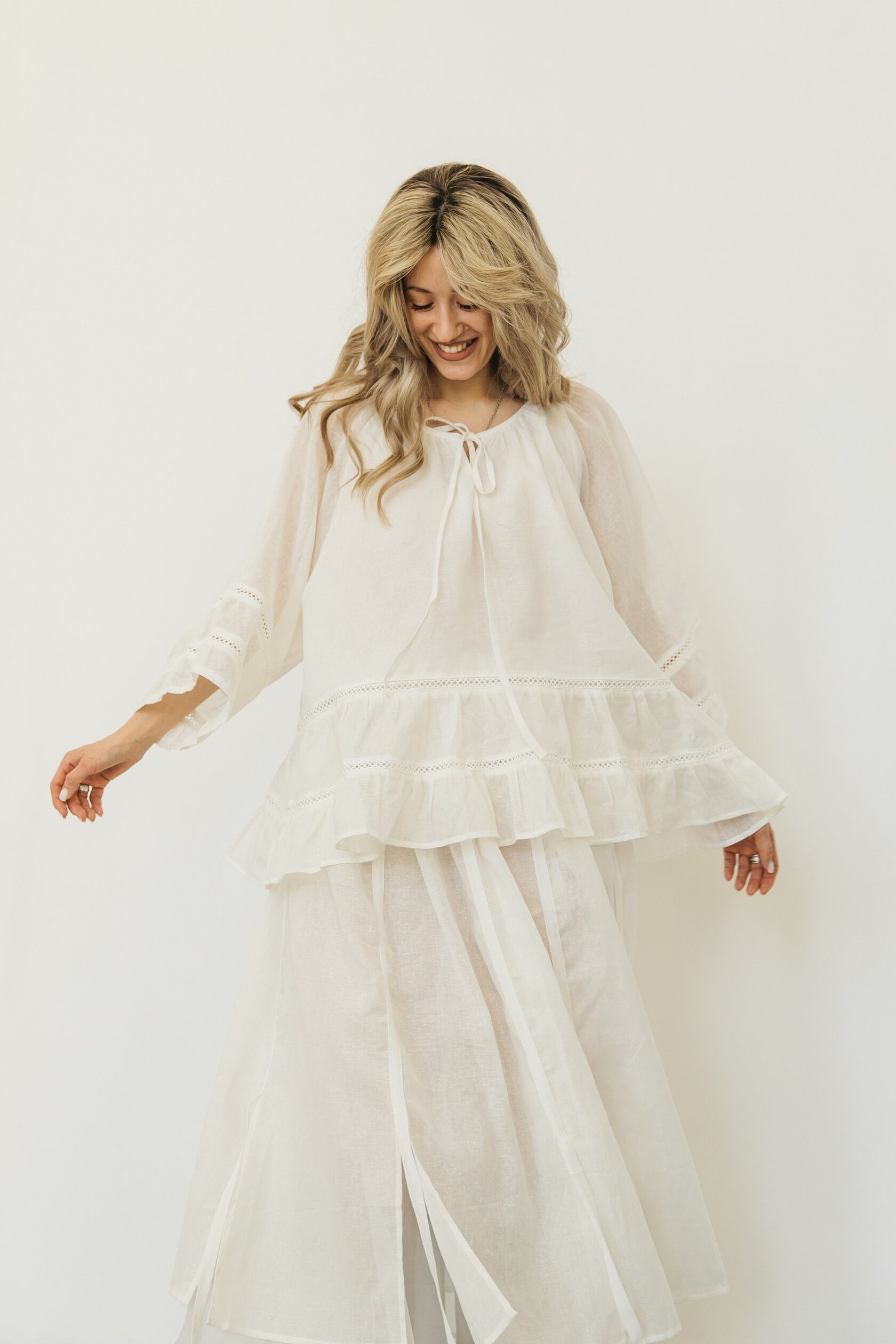 Блуза «Бохо» с мережкой