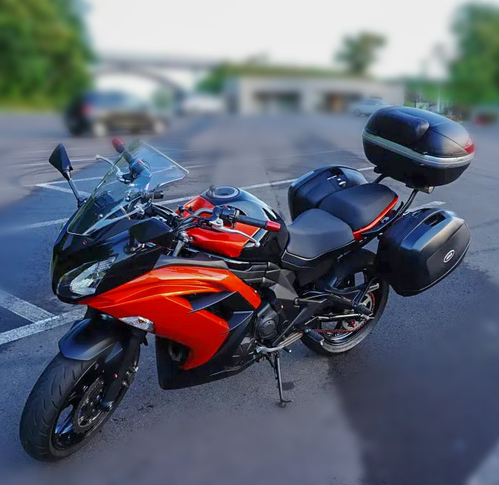 GIVI 4104FZ крепеж центрального кофра для KAWASAKI ER6N / ER6F