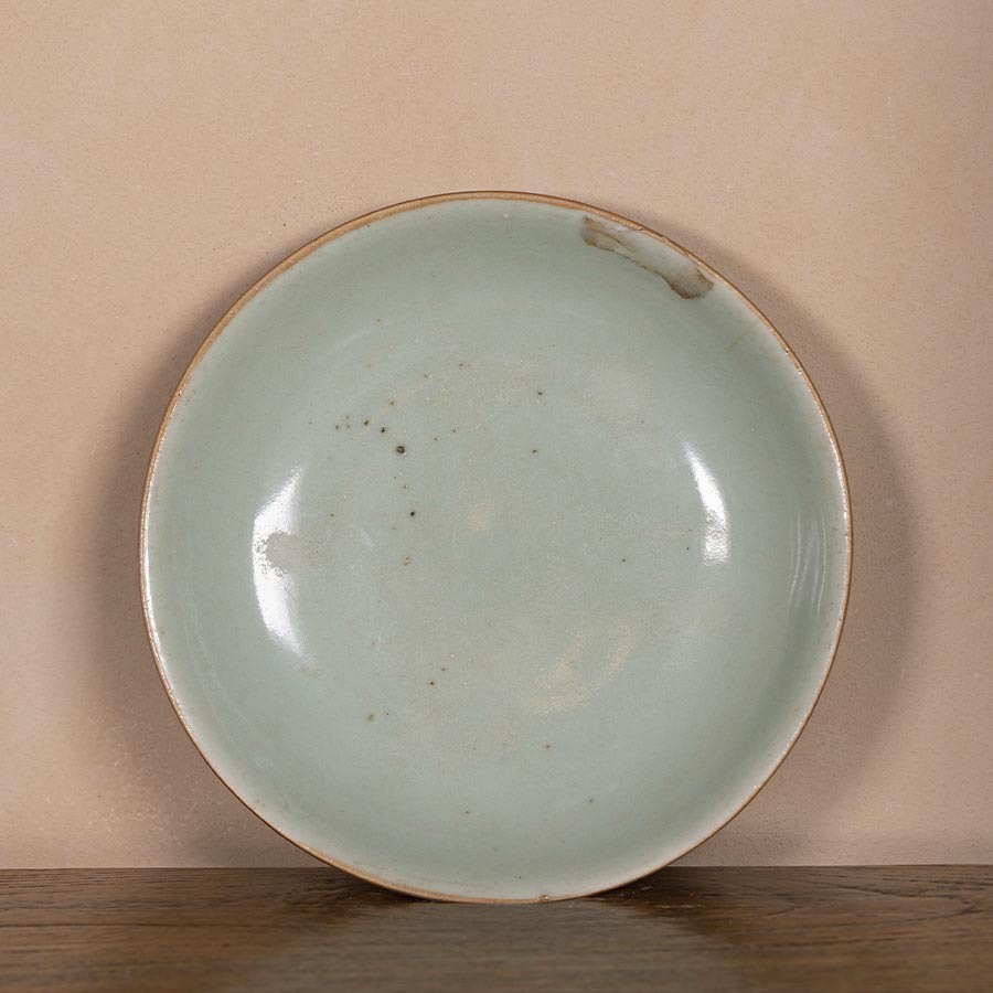 Старинное блюдце-хучэн Цинци