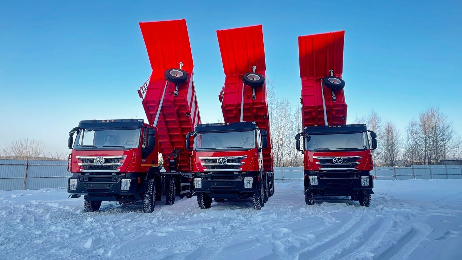 Самосвал карьерный «AMT 752901» 8х4