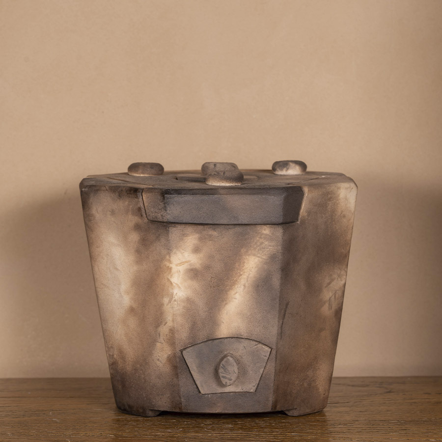 Угольная печь Наньфэн от мастерской братьев Гуань винтажная