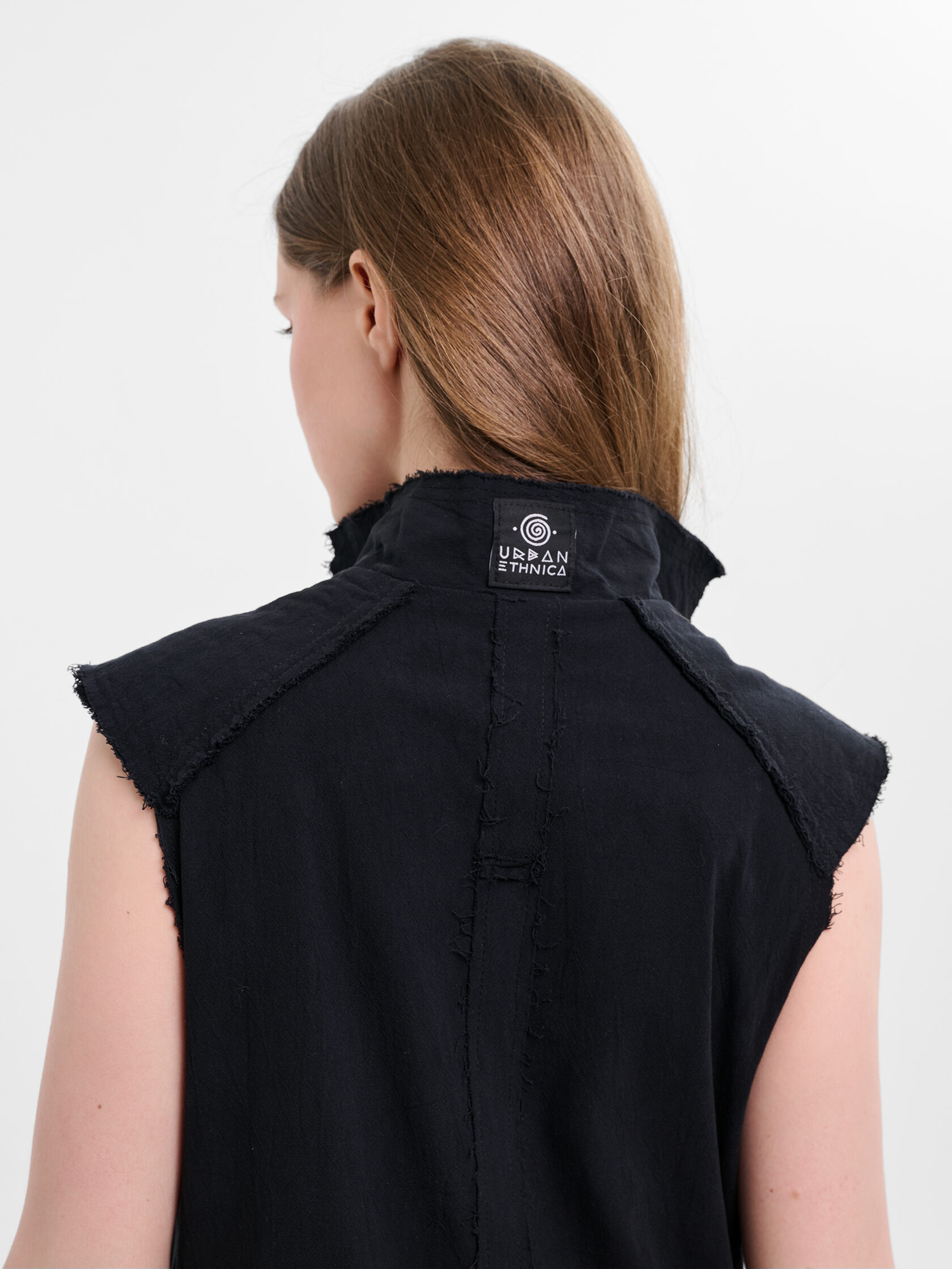 Летнее платье Лабрия черное - L - Черный