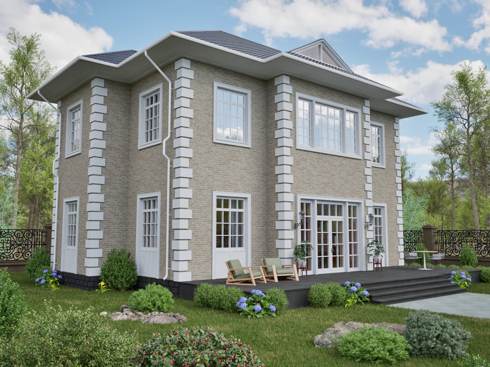 Термопанель Paradyz Scandiano Beige Elewacja — фото 9