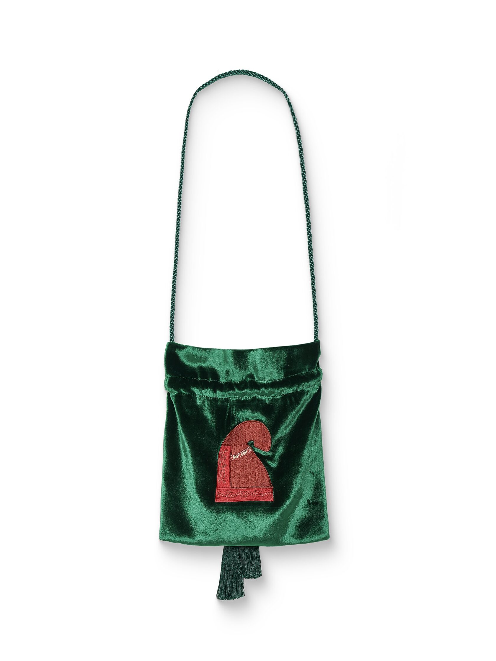 СУМКА-МЕШОЧЕК ИЗ БАРХАТА