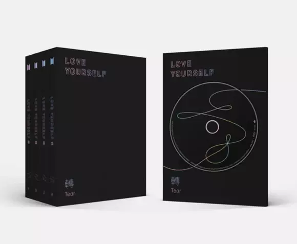 Альбом BTS Love Yourself: Tear — версии Y, O, U, R